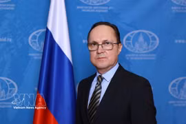 El embajador de Rusia en Vietnam, Gennady Bezdetko (Fuente: VNA)