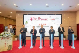 En la ceremonia de inauguración (Fuente: VNA)