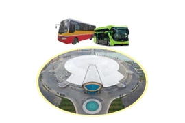 20 rutas de autobús al Centro de Exposiciones de Vietnam