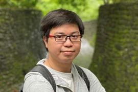 El presidente de la Asociación de Intelectuales Vietnamitas en Japón, Le Duc Anh (Fuente: VNA)