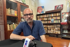 Marcelo Rodríguez, jefe de Relaciones Internacionales del Partido Comunista de Argentina (Fuente: VNA)