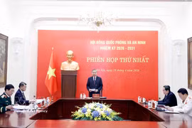 El secretario general del Partido Comunista de Vietnam y presidente de la República, To Lam, habla en la cita (Fuente: VNA)