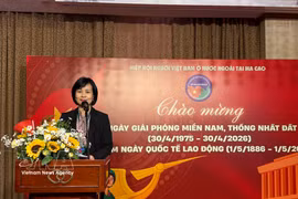 La cónsul general de Vietnam en Hong Kong y Macao, Le Duc Hanh (Fuente: VNA)