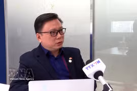Dao Tuan Hung, presidente de la Asociación de Vietnamitas en Corea del Sur (Fuente: VNA)