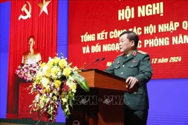 El viceministro de Defensa, coronel general Hoang Xuan Chien (Fuente: VNA)