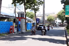 Una calle en Ciudad Ho Chi Minh. Foto: VNA