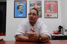 El vicepresidente del gobernante Partido Socialista Unido de Venezuela (PSUV), Jesús Germán Faría Tortosa. (Fuente: VNA)