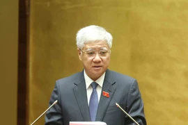 Do Van Chien, miembro del Buró Político del Partido Comunista de Vietnam (PCV) y presidente del Comité Central del Frente de la Patria del país (Fuente: VNA)