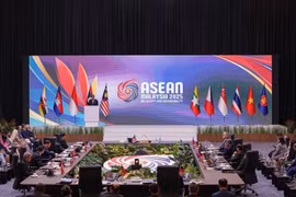 En la Reunión de ministros de Asuntos Exteriores de la ASEAN (Fuente: VNA)
