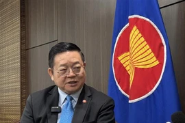 El secretario general de la ASEAN, Kao Kim Hourn (Fuente: VNA)