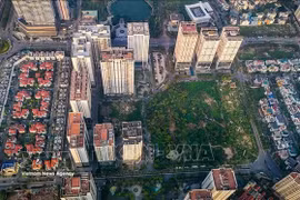 Una parte de área urbana de Starlake en Tay Ho Tay (Fuente: VNA)