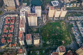 Una parte de área urbana de Starlake en Tay Ho Tay (Fuente: VNA)