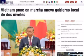 Prensa Latina elogia modelo de gobierno local de dos niveles de Vietnam (Fuente: VNA)