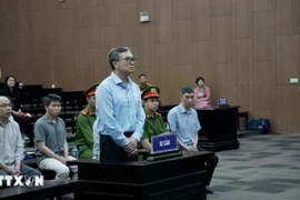El Tribunal Popular de Hanoi condenó hoy a Hoang Quoc Vuong, exministro de Industria y Comercio, a seis años de prisión por "abuso de cargo y poder en el ejercicio de sus funciones" (Fuente: VNA)