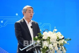 El subdirector del Departamento de Comercio Electrónico y Economía Digital del Ministerio de Industria y Comercio, Hoang Ninh (Fuente: VNA)