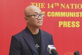 El periodista Vu Hoang Lan, representante del canal PhoBolsaTV (Fuente: VNA)