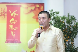 El coronel Phan Huu Thang, agregado de defensa de Hanoi en Vientiane (Fuente: VNA)