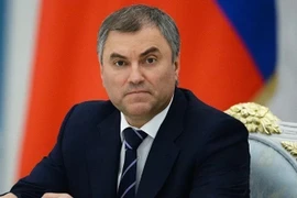 El presidente de la Duma Estatal de la Asamblea Federal de Rusia, Vyacheslav Volodin (Fuente: VNA)