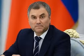 El presidente de la Duma Estatal de la Asamblea Federal de Rusia, Vyacheslav Volodin (Fuente: VNA)