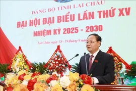 Le Minh Ngan, nuevo secretario del Comité del Partido Comunista de Vietnam en la provincia de Lai Chau (Fuente: VNA)