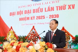 Le Minh Ngan, nuevo secretario del Comité del Partido Comunista de Vietnam en la provincia de Lai Chau (Fuente: VNA)