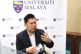 Collins Chong Yew Keat, analista de seguridad y asuntos exteriores de la Universidad de Malaya (Fuente: VNA)