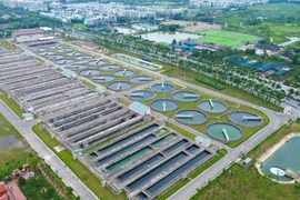 Inauguran mayor planta de tratamiento de aguas residuales del Norte de Vietnam 
