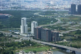 Edificios en Ciudad Ho Chi Minh (Fuente: VNA)