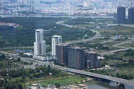 Edificios en Ciudad Ho Chi Minh (Fuente: VNA)