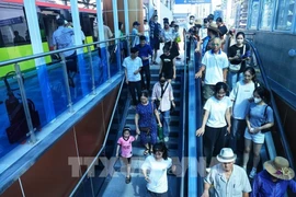 La Compañía de Ferrocarriles de Hanoi anuncia que incrementará la frecuencia de los trenes (fuente: VNA)