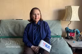 Poldi Sosa Schmit, presidenta del Instituto de Cultura Argentina–Vietnam (Fuente: VNA)