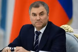 El presidente de la Duma Estatal de Rusia, Vyacheslav Volodin (Fuente: VNA)