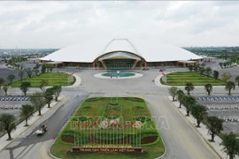 Se espera que el Centro de Exposiciones de Vietnam se convierta en un destino para eventos políticos, económicos, culturales y turísticos nacionales e internacionales. (Foto: VNA)