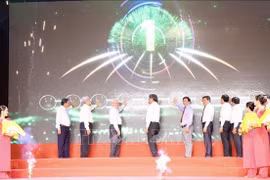 En la ceremonia de apertura (Fuente: VNA)
