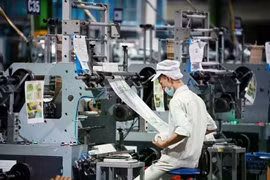 La Resolución 68 no solo sirve como documento de política, sino también como un mensaje contundente que refleja el cambio de mentalidad y el compromiso del Partido y el Estado con el desarrollo del sector económico privado. (Foto: VietnamPlus)