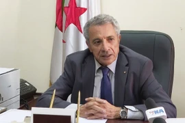 Mourad Lamoudi, miembro del Comité Central encargado de relaciones exteriores del Frente de Liberación Nacional (FLN), partido gobernante en Argelia (Fuente: VNA)