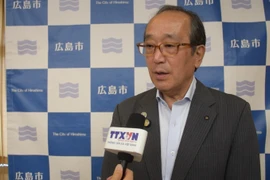 El alcalde de la ciudad japonesa de Hiroshima, Kazumi Matsui (Fuente: VNA)