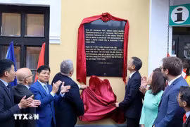 En la ceremonia (Fuente: VNA)