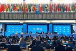 En la apertura del 181.º período de sesiones del Consejo de la FAO (Fuente: VNA)