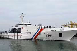 El barco BRP Gabriela Silang de la Guardia Costera de Filipinas (Fuente: VNA)