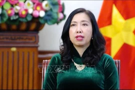 La viceministra de Relaciones Exteriores de Vietnam, Le Thi Thu Hang (Fuente: VNA)
