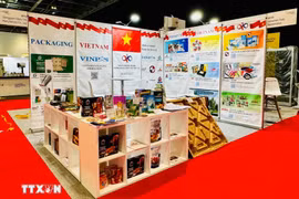 El stand vietnamita en el evento (Fuente: VNA)