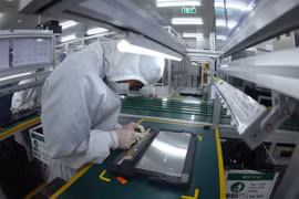 La electrónica de alta tecnología es uno de los principales productos de exportación de Vietnam a la India. Foto: VNA