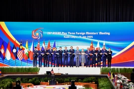 Delegados en la reunión ministerial ASEAN+3 (Foto: VNA)