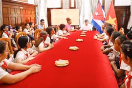 En la cita (Fuente: VNA)