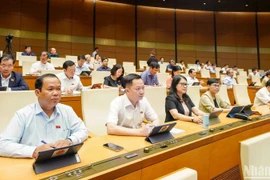 Los diputados de la Asamblea Nacional de Vietnam (Fuente: nhandan.com)