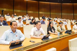 Los diputados de la Asamblea Nacional de Vietnam (Fuente: nhandan.com)