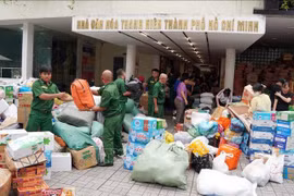La Junta de Movilización de Ayuda de Ciudad Ho Chi Minh ha recibido más de 5,2 millones de dólares en bienes aportados (Fuente: VNA)