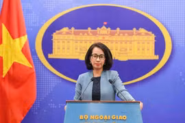 La portavoz de la Cancillería de Vietnam, Pham Thu Hang (Fuente: VNA)