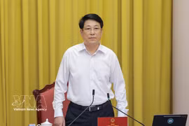 El presidente de Vietnam, Luong Cuong, habla en la cita (Fuente: VNA)